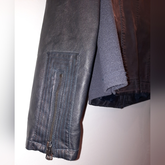 COPY - Selby Collection women's slate faux leather jacket XXL excellent used co… - Picture 6 of 11